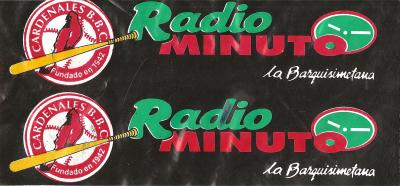 Calcomania radio Minuto 790 AM